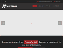 Tablet Screenshot of juanquinterofotografia.com